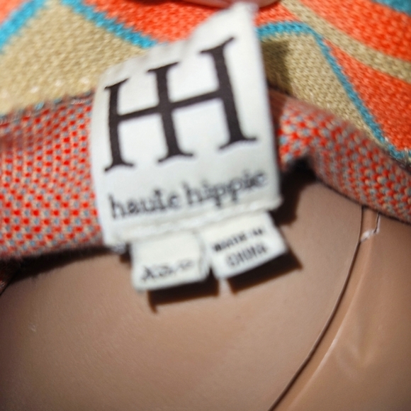 Haute Hippie Tan Cape Shawl Sz XS/S - Picture 2 of 7